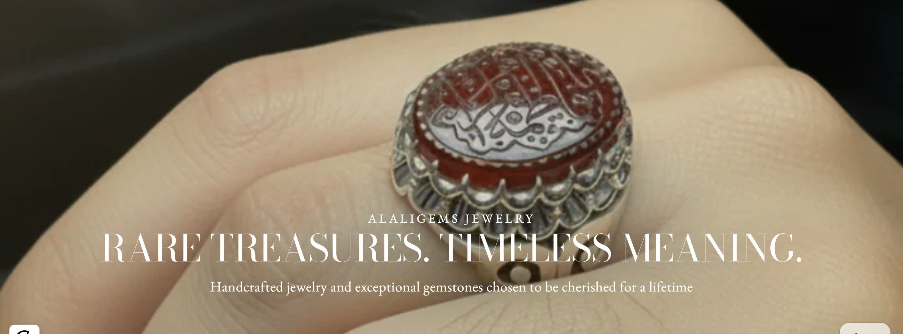 AlAliGems — hand-carved aqeeq brand still